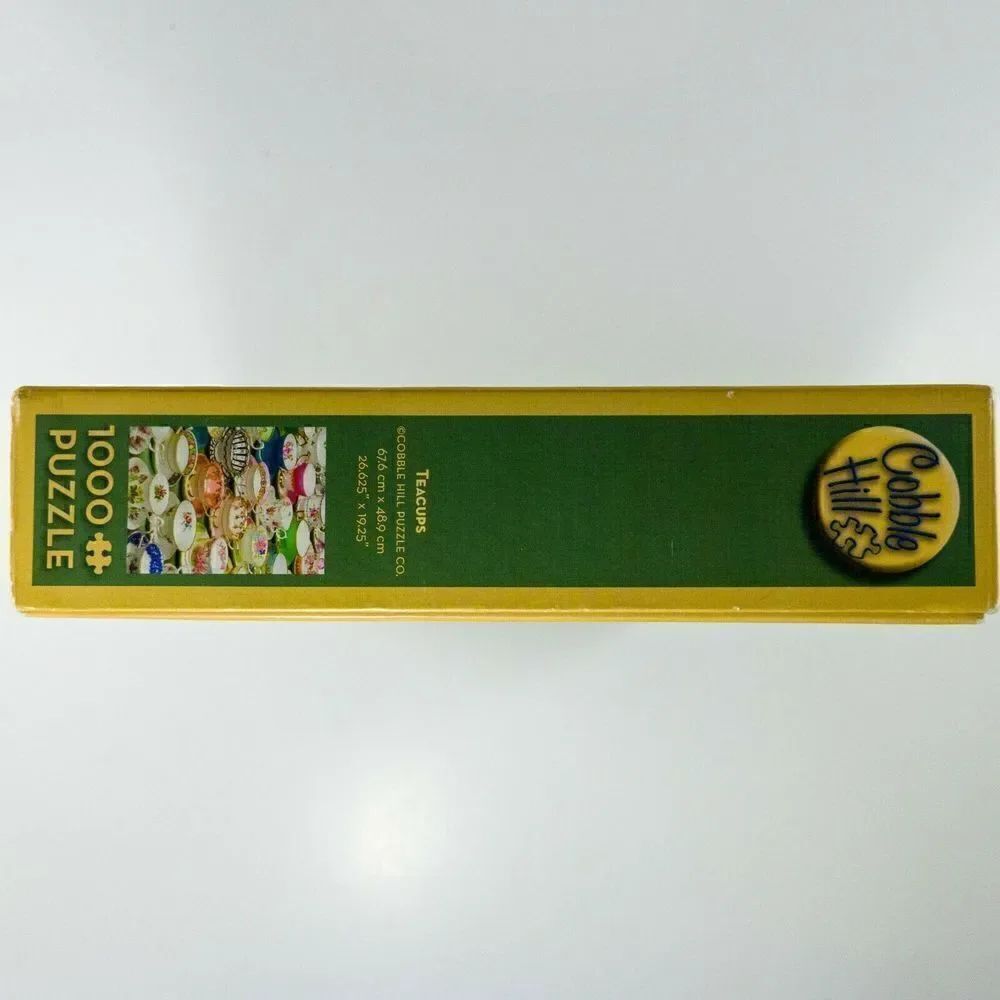 Cobble Hill Teacups 1000 Piece Puzzle - Picture 7 of 7
